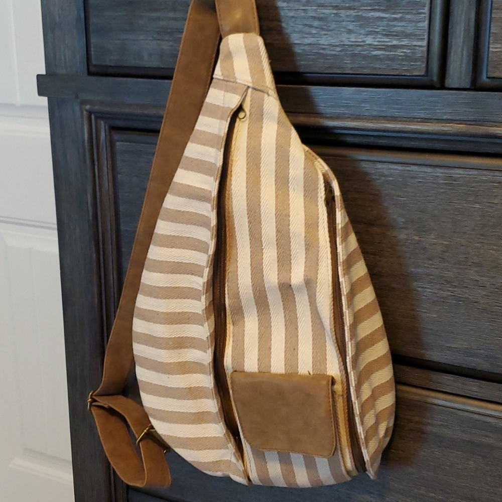 Canvas Slingback Backpack - image 3